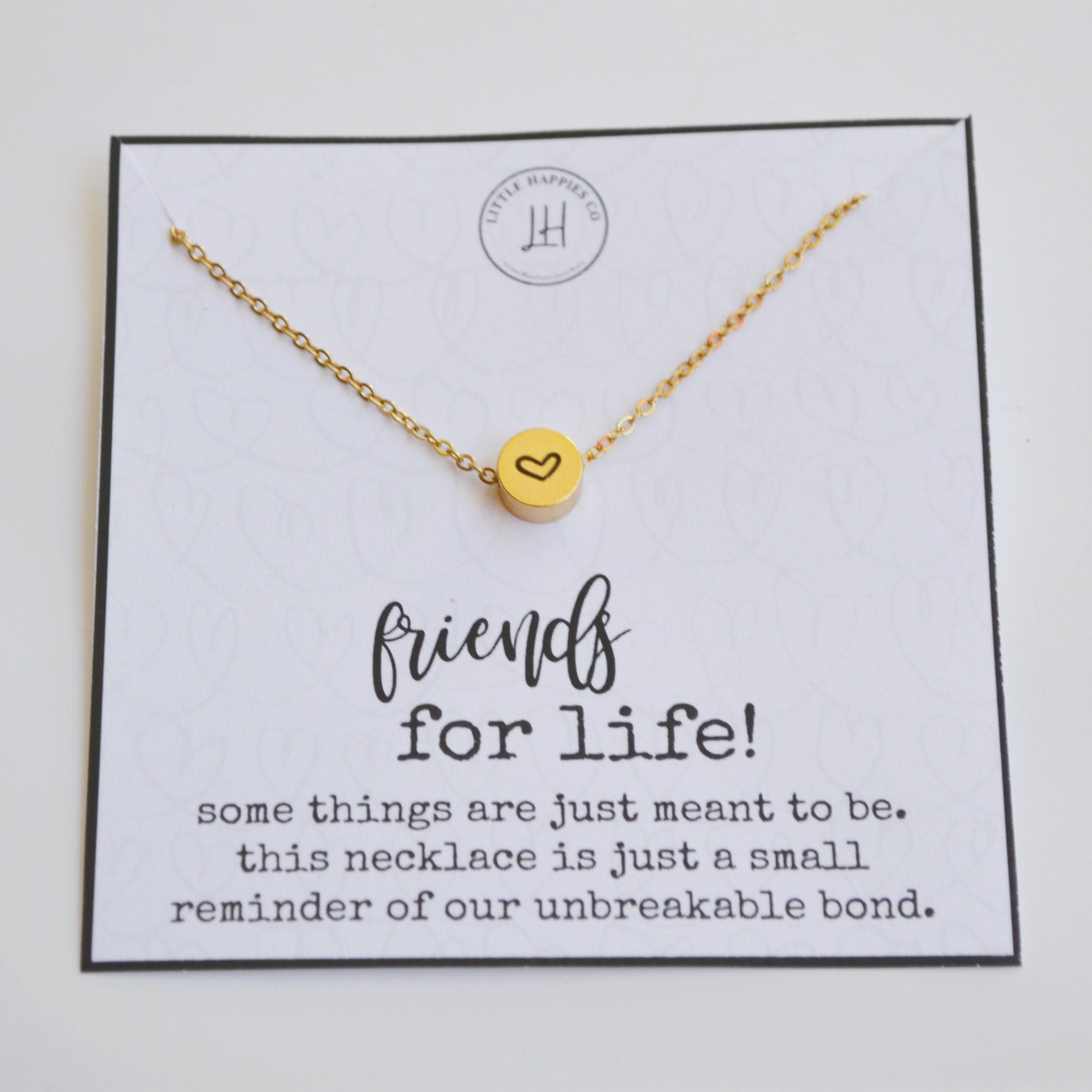 Friends for hot sale life necklace