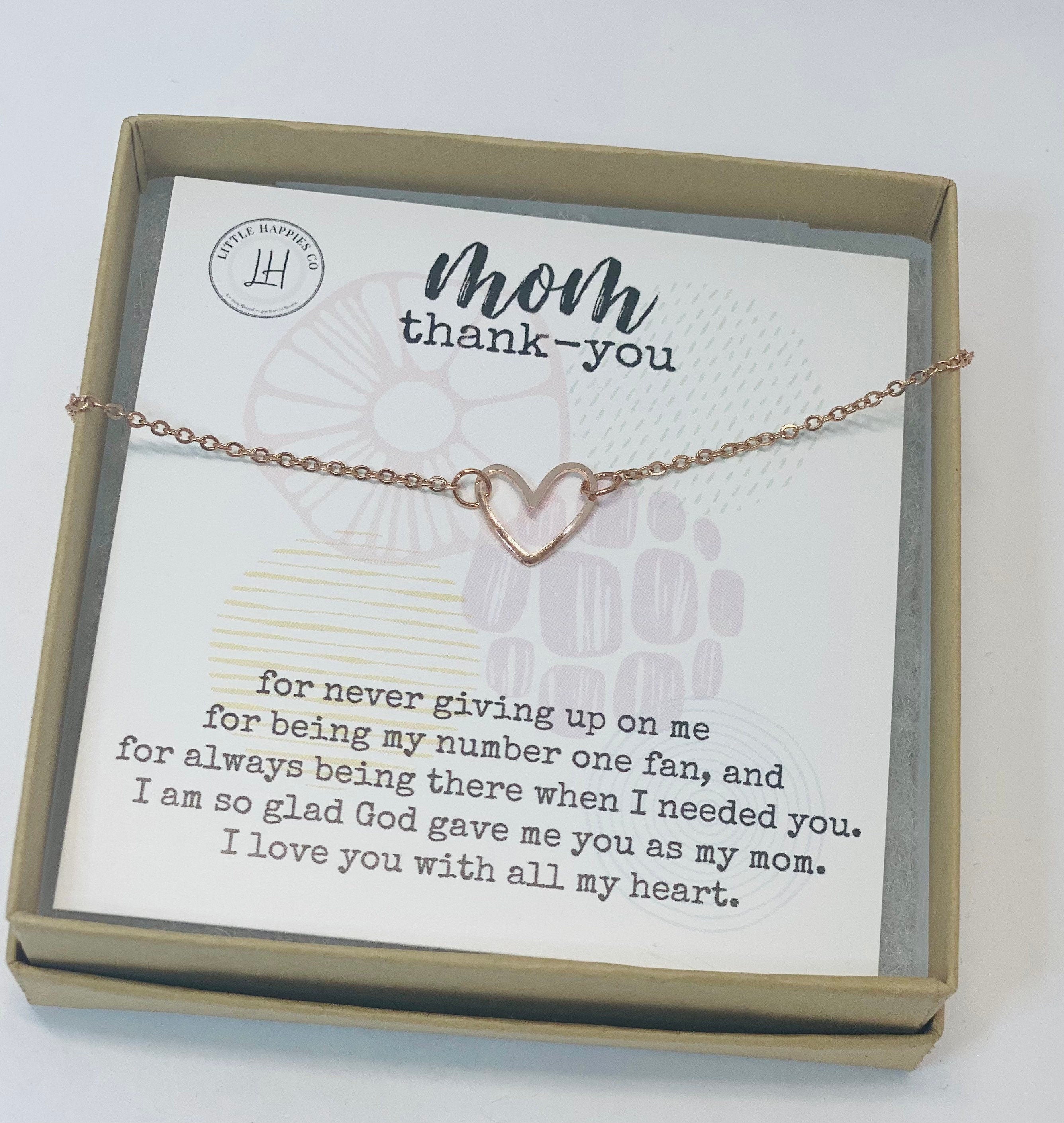 Mom and son forever necklace, From son to mom gifts, To mom from son g –  Little Happies Co