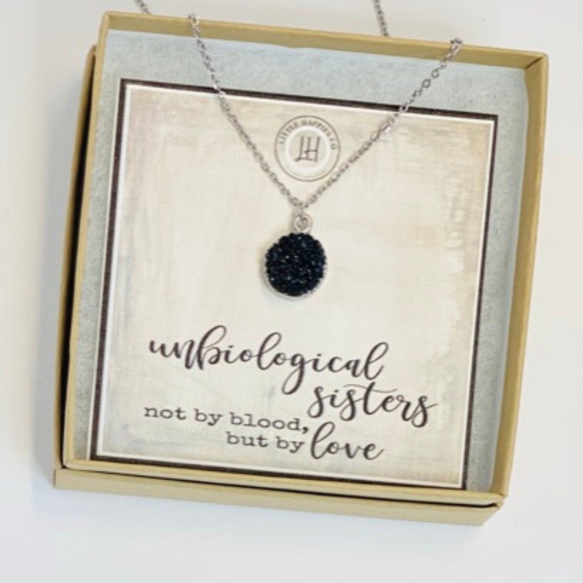 Like a sister gifts, Unbiological sister quotes, Unbiological sister gifts,  Unbiological sister necklace, Love you like a sister gifts