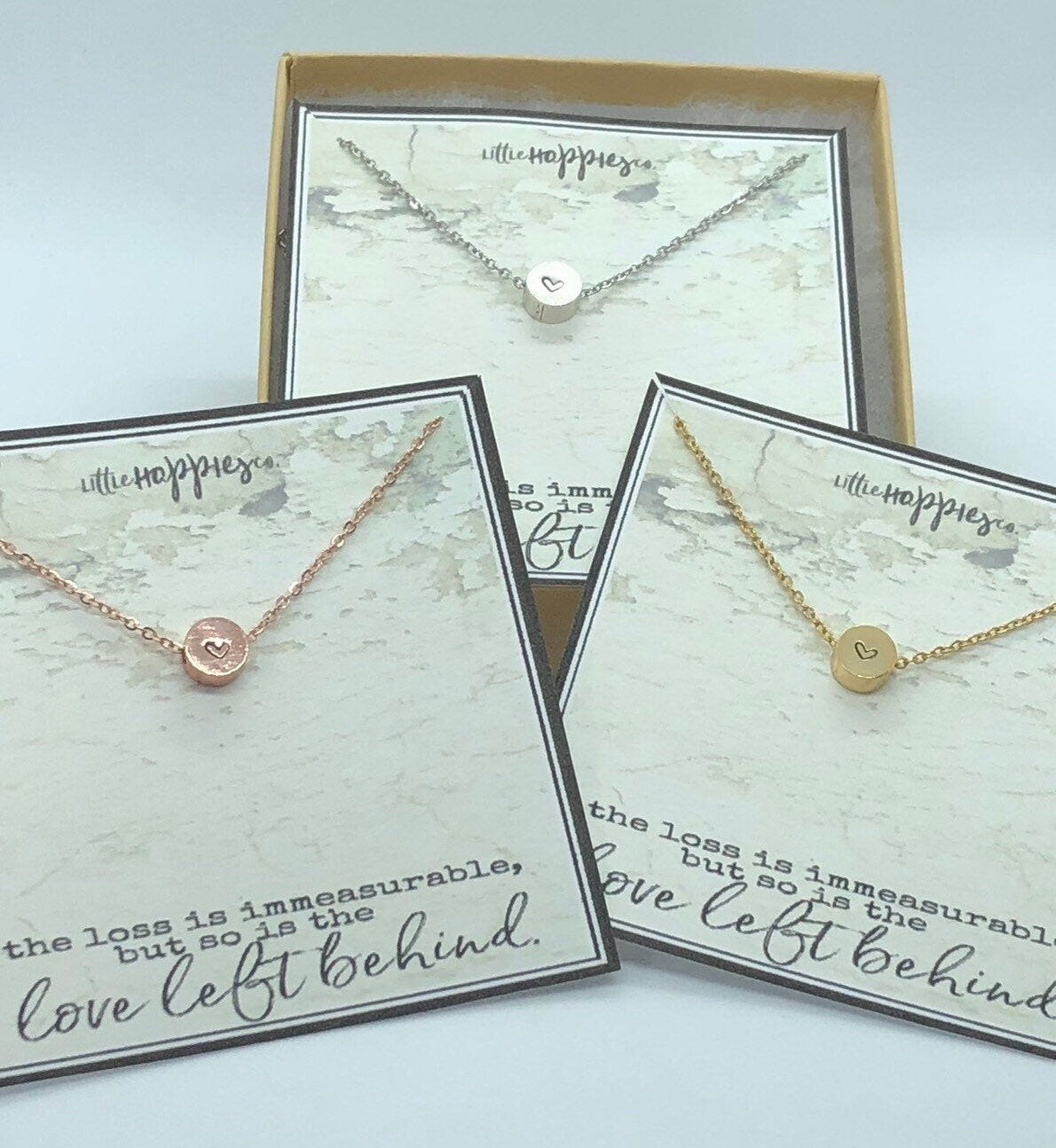 Sympathy/Grief Necklace - dainty womens necklace, miscarriage gift, sympathy necklace, sympathy gift, grief gift, encouragement gift