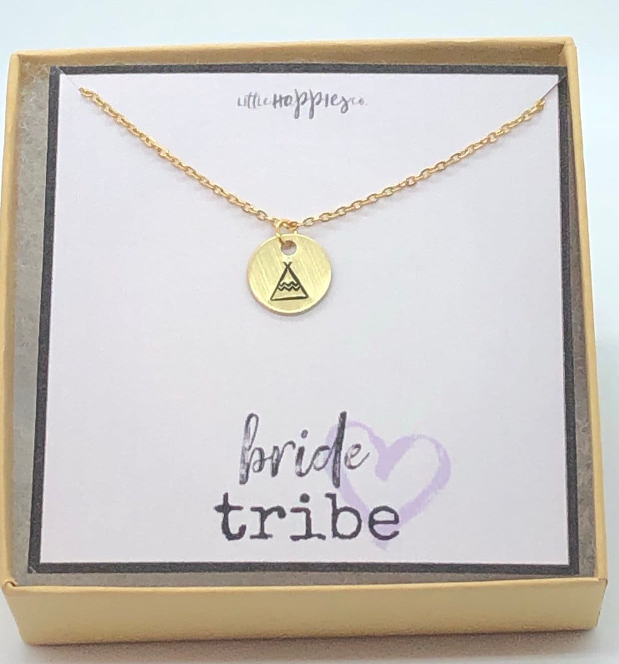 Bachelorette party gifts, bachelorette, bridesmaids gifts, bridesmaid necklace, wedding party gift, bride tribe, teepee, tee pee, bride