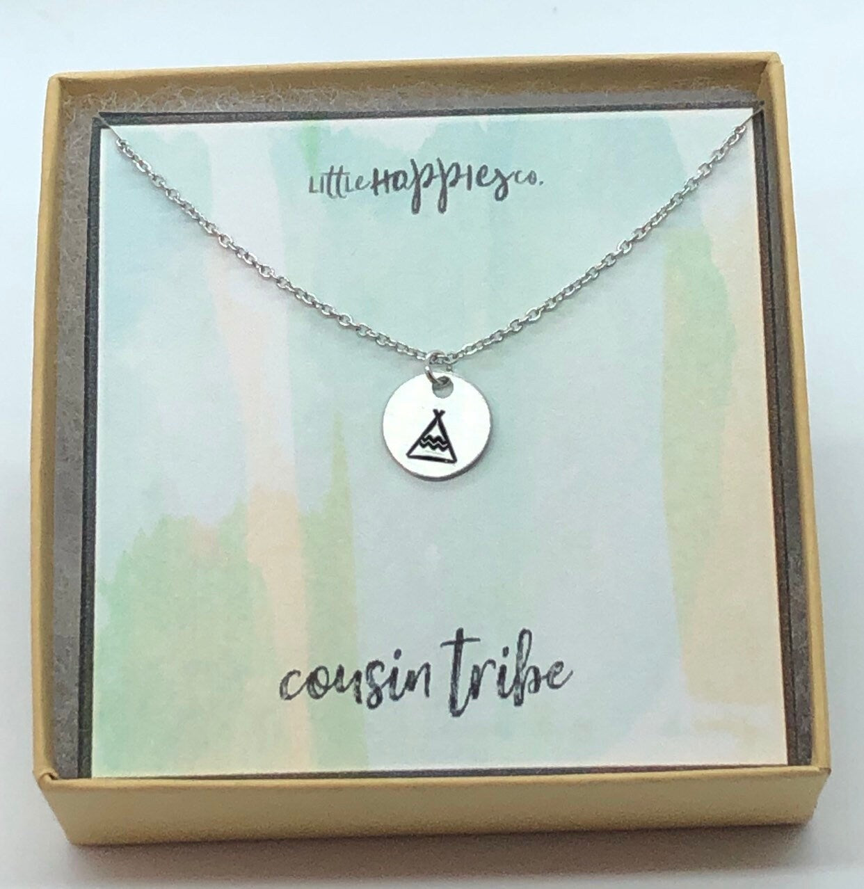 cousin tribe, cousin gift, gift for cousin, cousins, cousin necklace, personalized gift, cousin, cousin, teepee