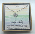 Rainbow baby necklace, rainbow babies, rainbow baby , baby after miscarriage, motherhood necklace, miscarriage gift, gift for rainbow baby