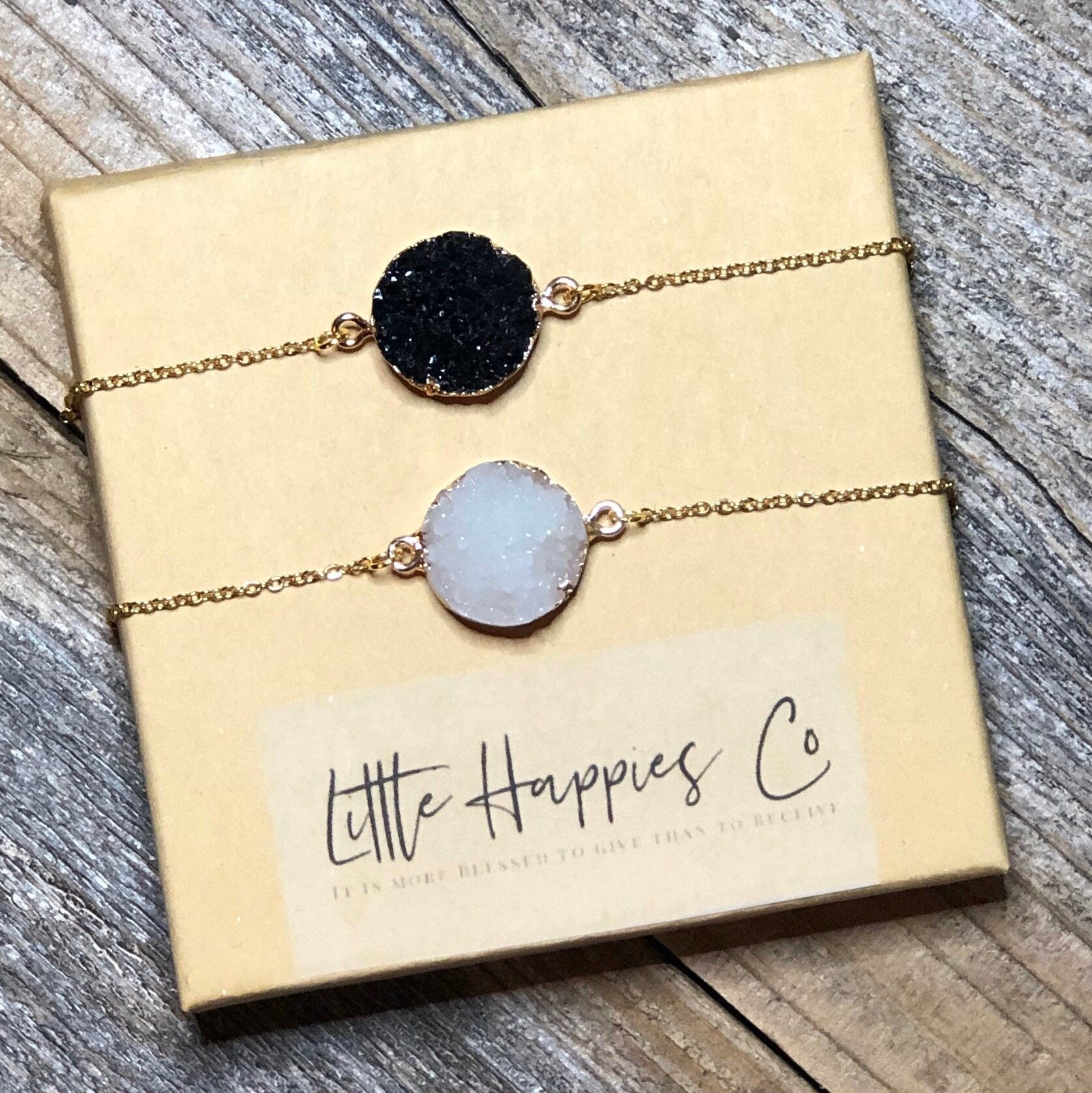 Gift for aunt, Gift for aunt from niece, Aunt necklace, gift from nephew, aunt gifts, aunt jewelry, druzy (01-004)