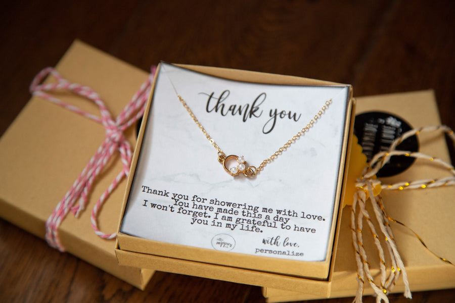 Hostess Gift Thank You Note For Shower Host Baby Shower