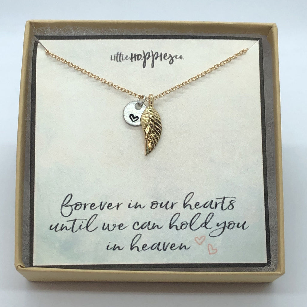 Sympathy necklace, Unique memorial gifts, Bereavement jewelry, Angel mom necklace, Baby remembrance, Pet memorial jewelry, Pet loss gifts