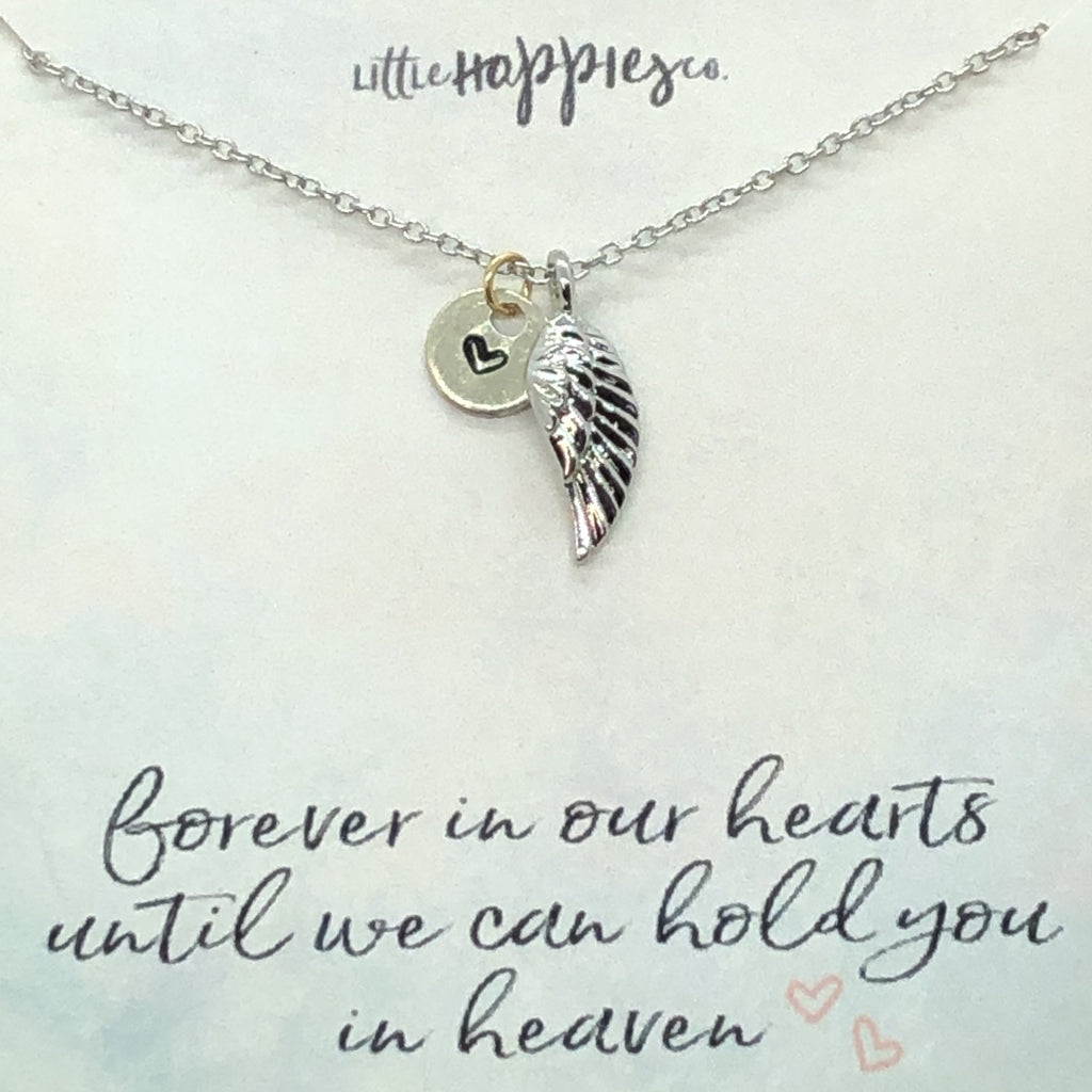 Sympathy necklace, Unique memorial gifts, Bereavement jewelry, Angel mom necklace, Baby remembrance, Pet memorial jewelry, Pet loss gifts