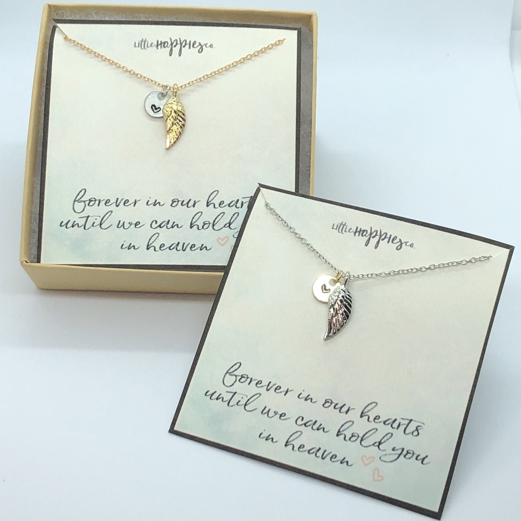 Sympathy necklace, Unique memorial gifts, Bereavement jewelry, Angel mom necklace, Baby remembrance, Pet memorial jewelry, Pet loss gifts