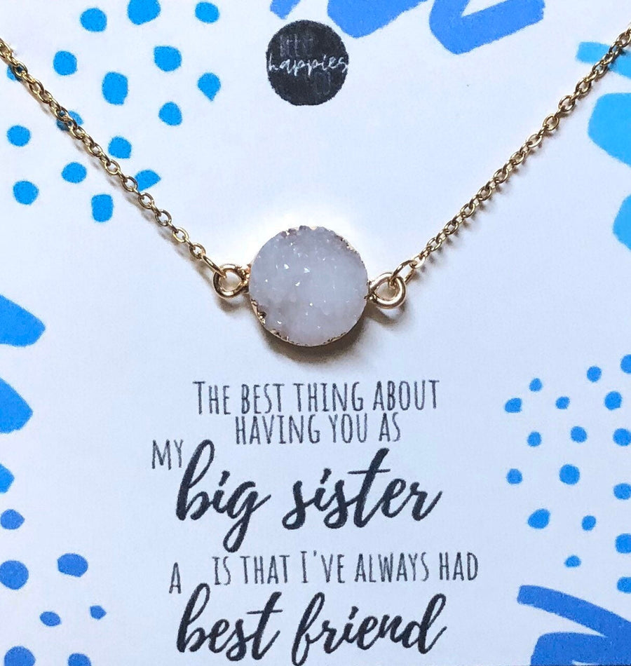 KUIYAI Sister Necklace for 2 Big Sister Little India | Ubuy