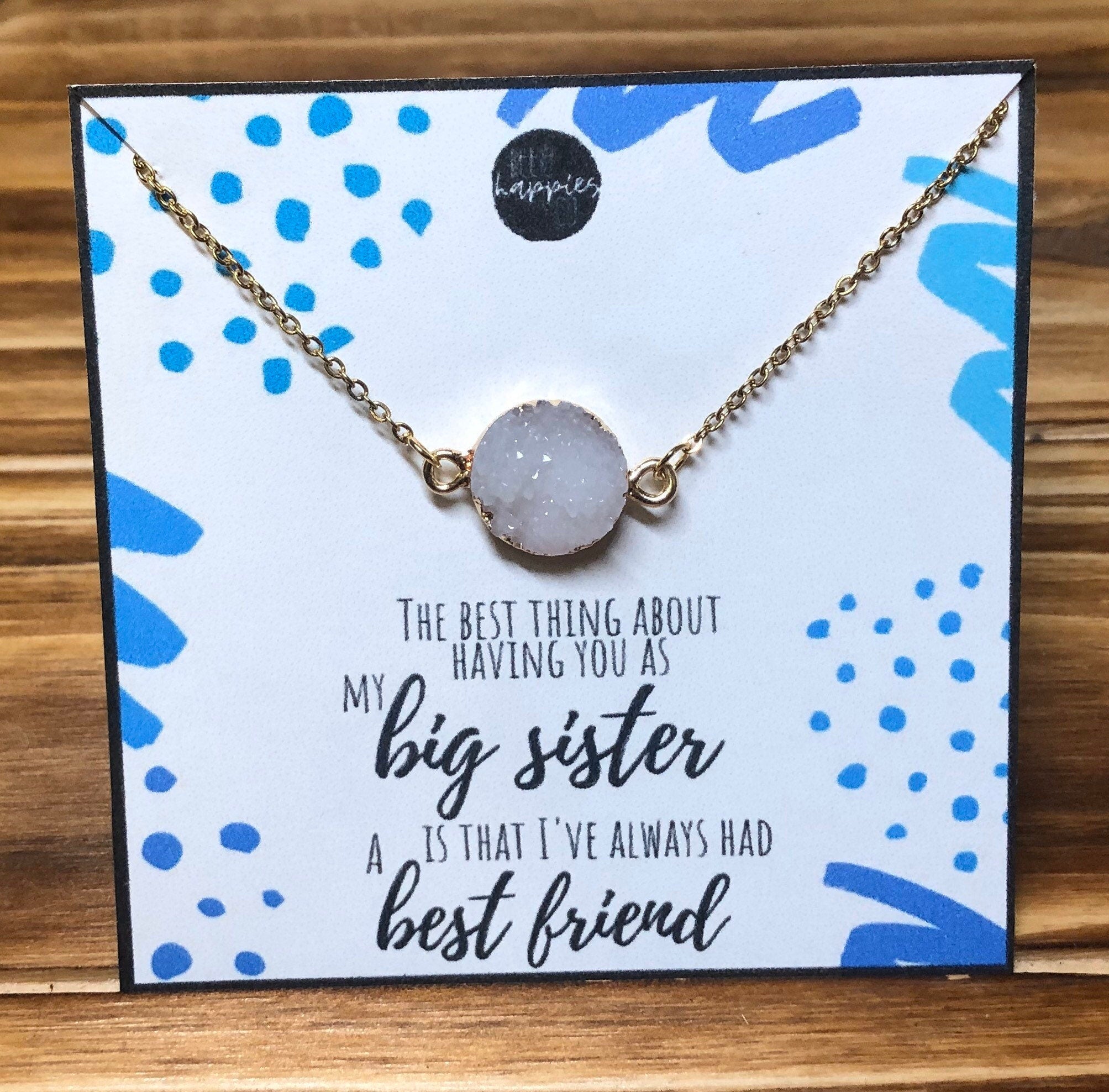 Gift for Sister, Sister gift, Sister necklace, best Sister gift, Sister gifts, Big sister, Christmas gift for Sister, Little sister