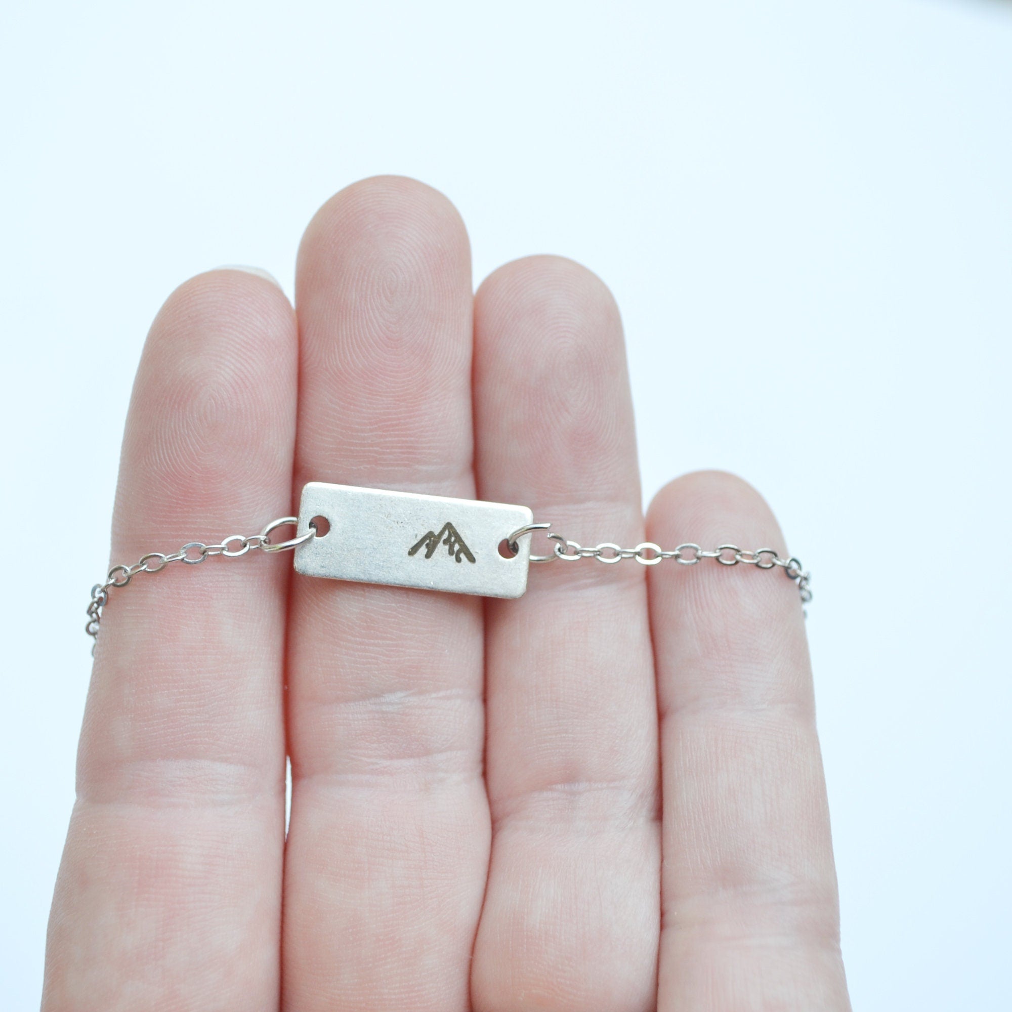 Mountain Necklace, encouragement necklace, Encouragement gift,  christian, Dainty Womens gift, Faith, miscarry, miscarriage gift, grief gift