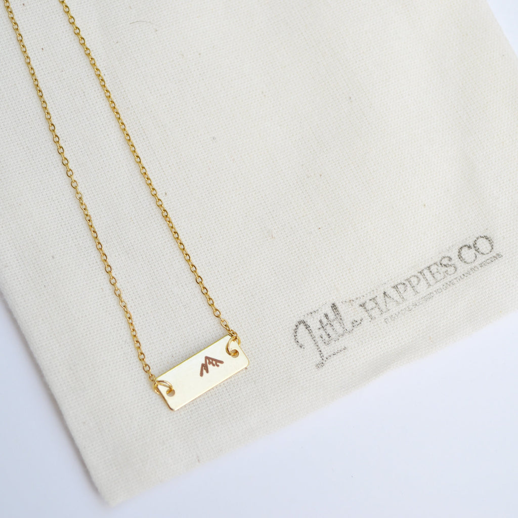 Mountain Necklace, encouragement necklace, Encouragement gift,  christian, Dainty Womens gift, Faith, miscarry, miscarriage gift, grief gift