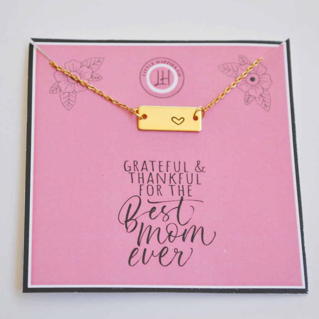 Thank You Gift for Mom, Appreciation Gift, Gift for Her, Necklace for Mom, Best Gift for Mom, Mom Birthday Gift, Mother's Day Necklace