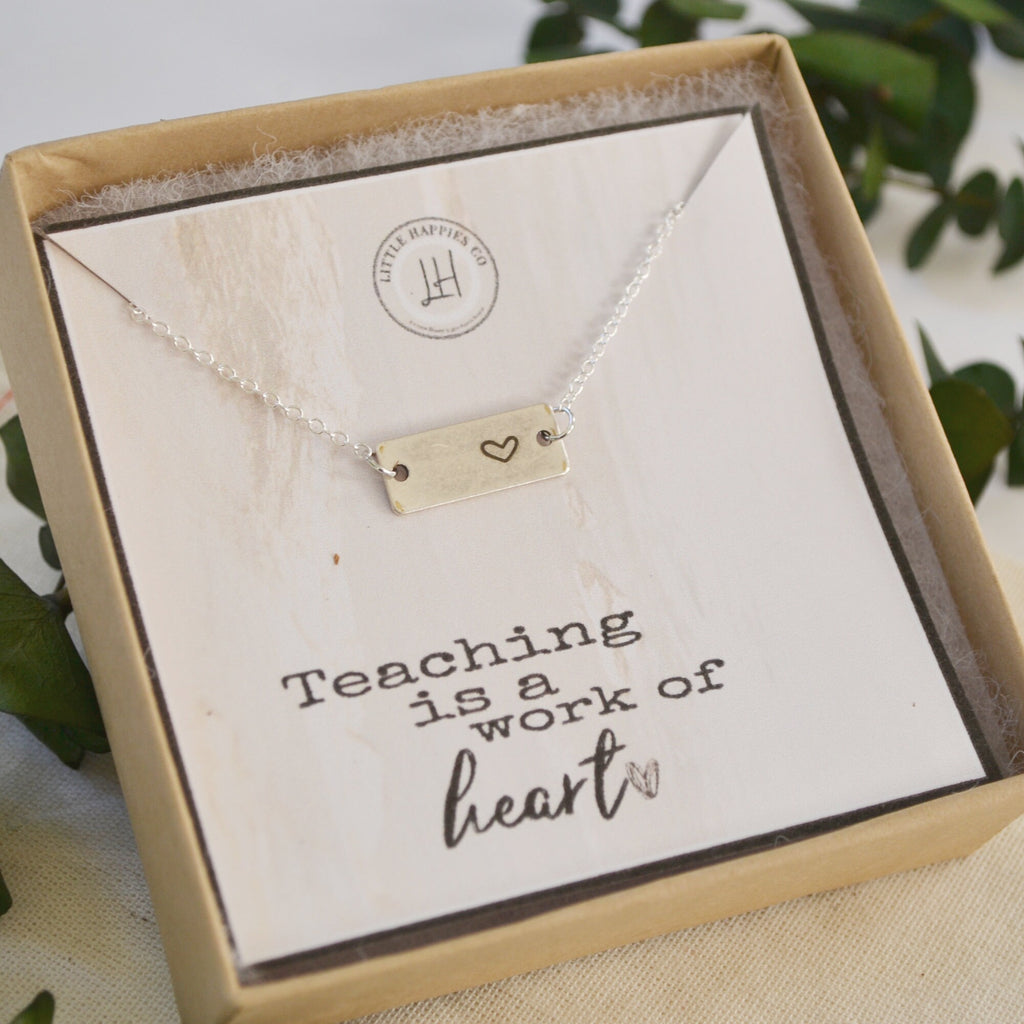 Inexpensive teacher gifts, Teacher gifts, Teacher appreciation gifts, Teacher gift ideas, Thank you gift for teacher, Teacher necklace, gift