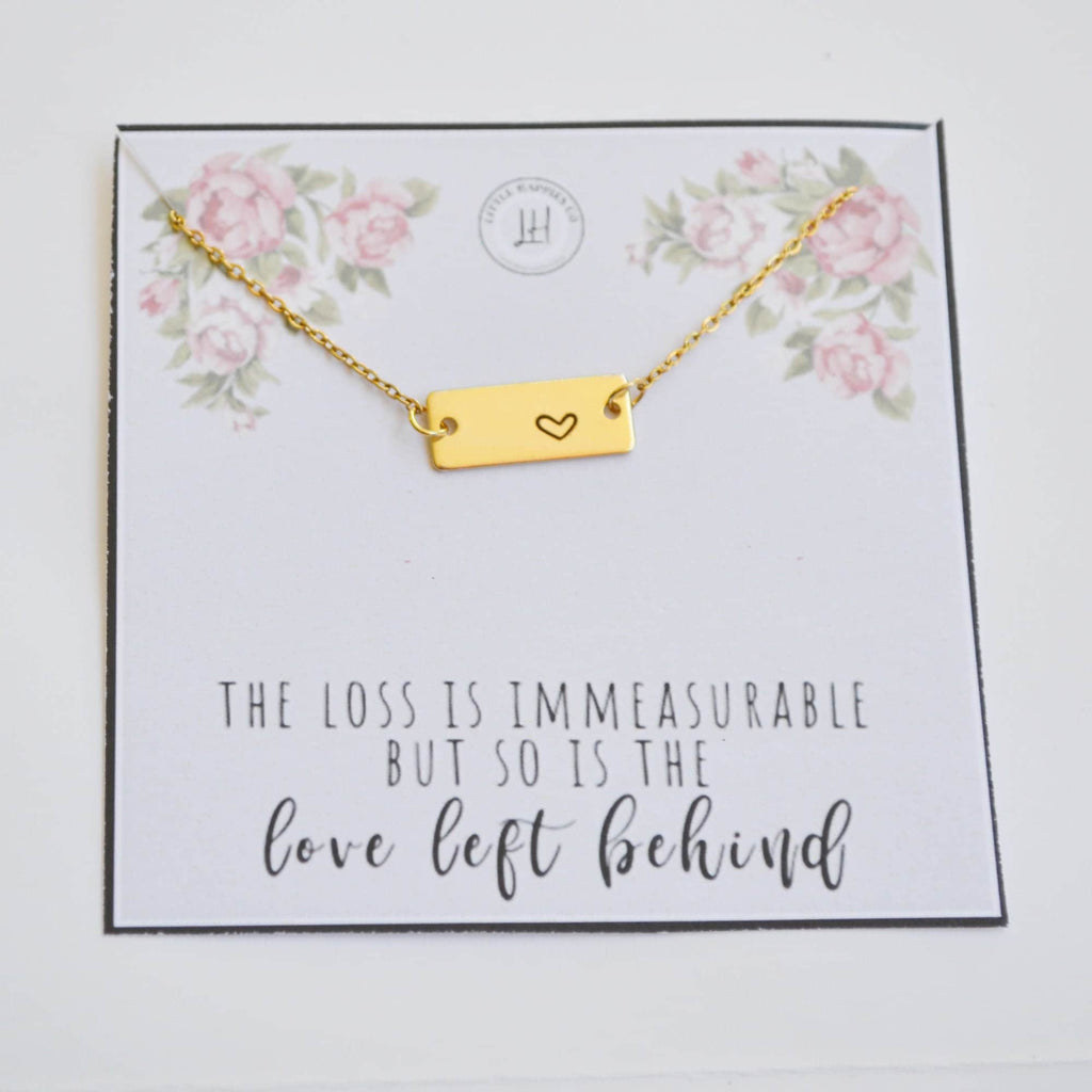 Sympathy Necklace, Sorry for Your Loss Gift, Sympathy Gift, Rainbow Baby Gift, Miscarriage Necklace, Grieving Gift, Memorial Gift
