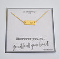 Inspirational Gifts, Encouragement Gift, Motivational Jewelry, Empowering Gifts, Inspirational Gifts for Women, Inspirational Necklace