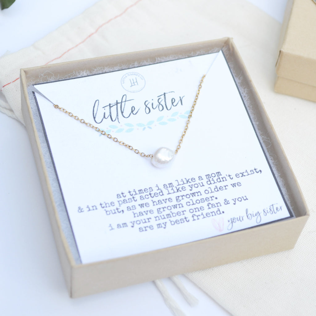 Sister Jewelry Gift, Necklace for Sister, Little Sister Gifts, Sister Gift, Gift for Little Sister, Sister Gift Ideas, Sister Appreciation