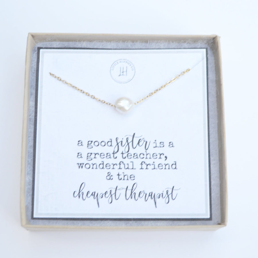 Necklace for Sister, Sister Gift Ideas, Sister Jewelry Gift, Git for Sister, Sister Appreciation, Sister Birthday Gift, Sister Necklace