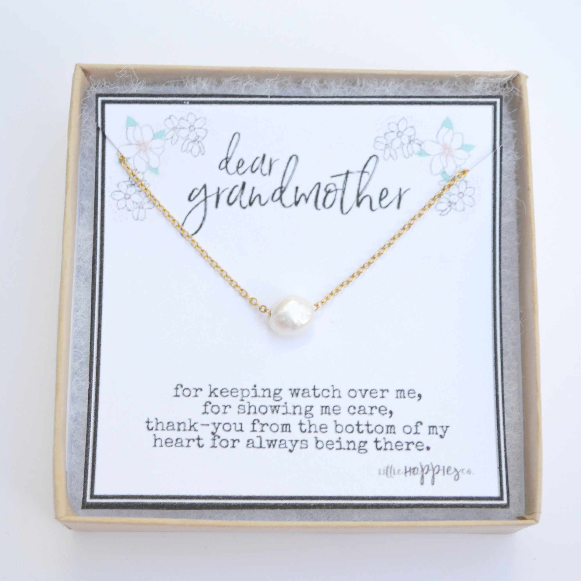 Gift for Grandma, Thank You Gift, Grandma Appreciation, Grandmother Gift, Grandma Jewelry, Granny Gift, Grandma Necklace, Nana Jewelry