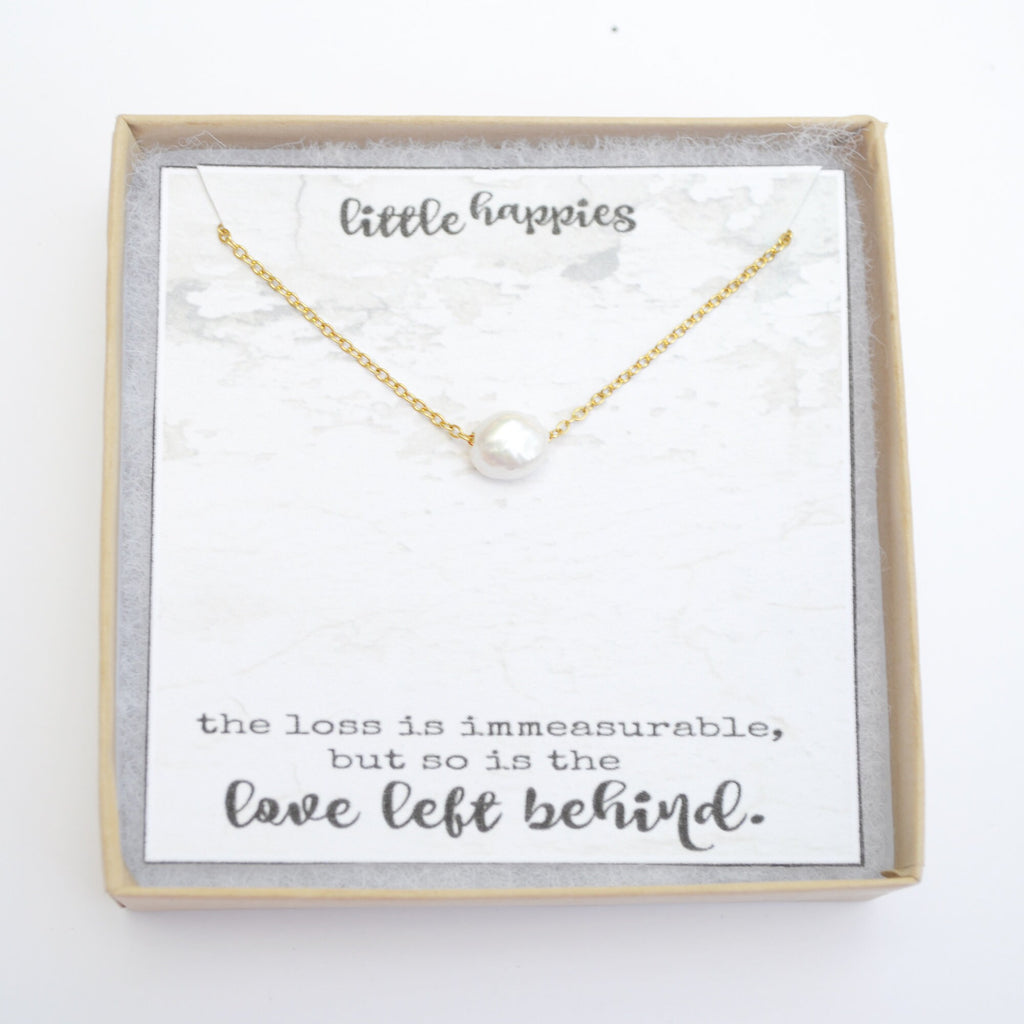 Sympathy Necklace, Sorry for Your Loss, Sympathy Jewelry, Grief Gift, Sympathy Gift, Bereavement Gift, Memorial Gift