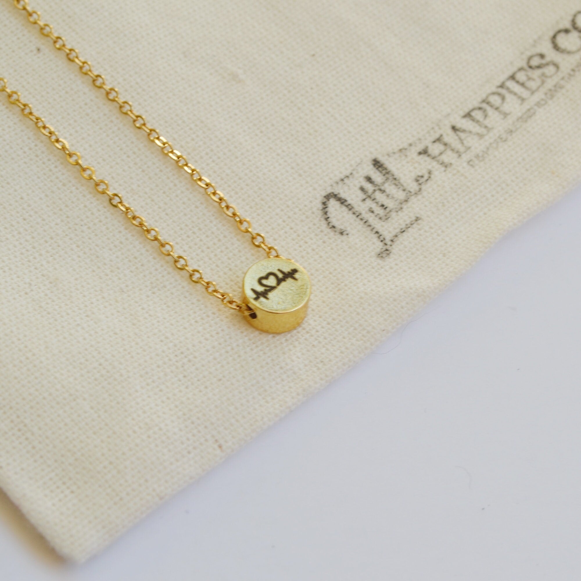 Heartbeat Necklace, Gift for nurse, RN gift, Nursing gift, Nursing School graduation gift, Healthcare worker gift, LPN gift, necklace, gifts