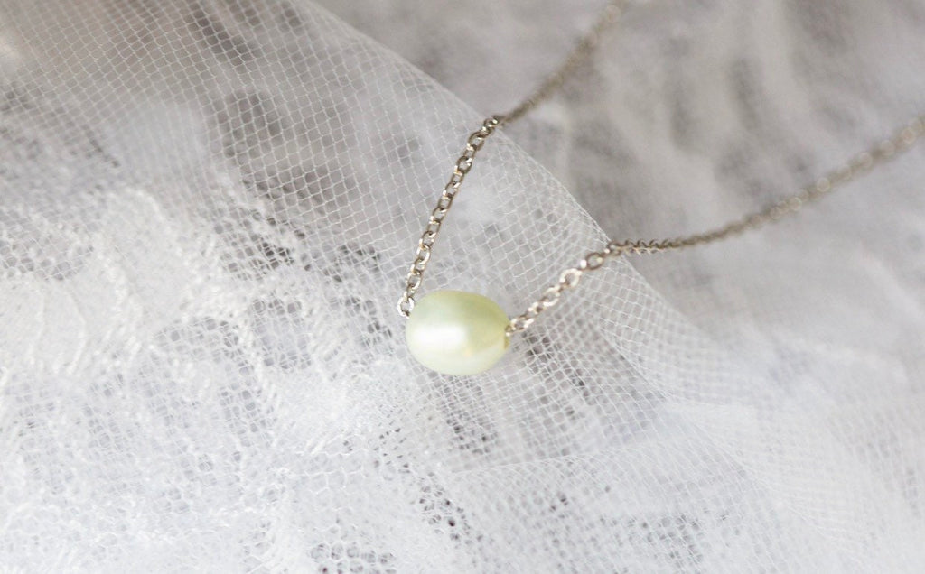 Pearl Necklace Gold, Bestie Necklace, BFF Gift, Friendship Necklace, Bestfriend Gift, Best friend Birthday gift, Friend birthday,(02-001)