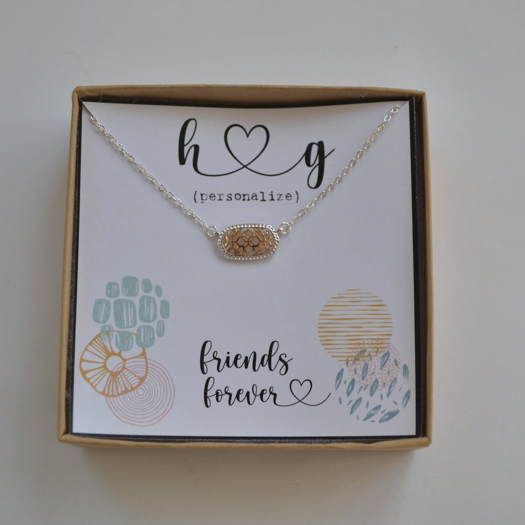 Friends Forever Best Friend Necklace, BFF Necklace, Best Friend Gift Jewelry, Soul Sister, Perfect Gift For A Best Friend, Multiple Styles