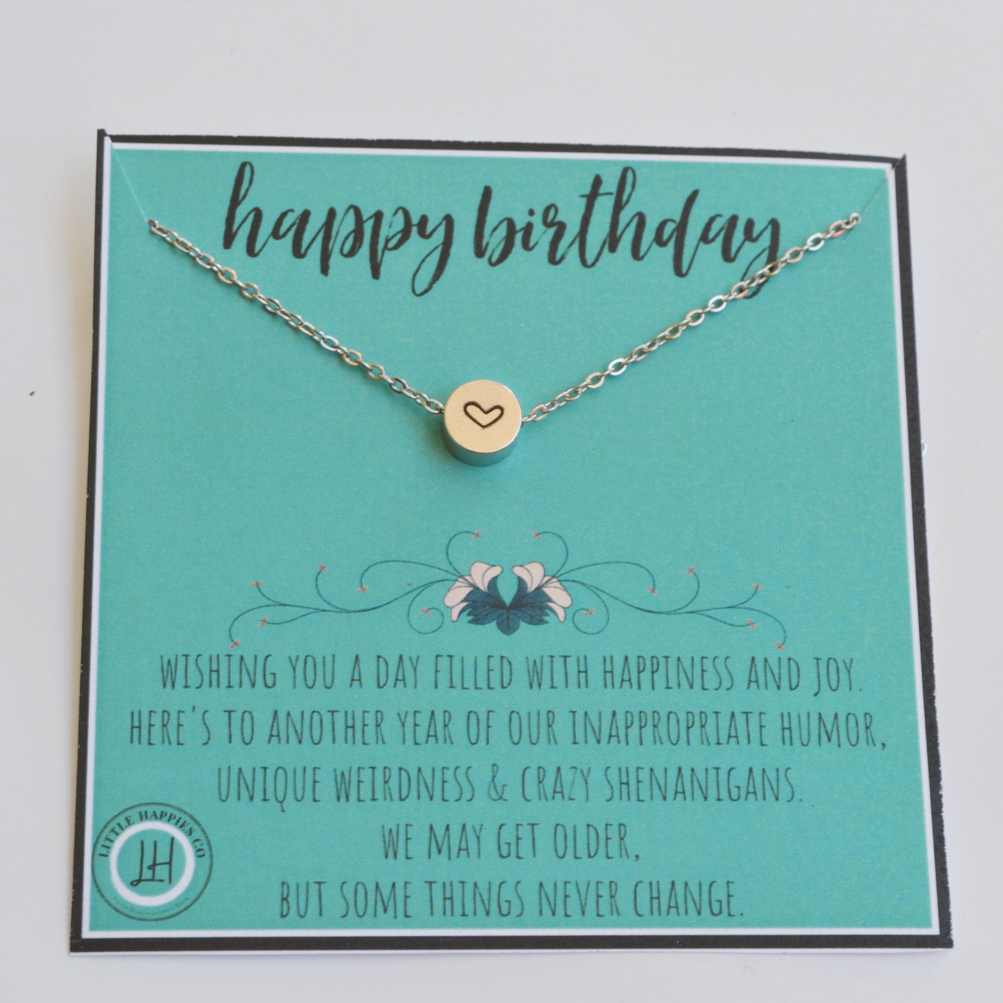 Meaningful jewelry for best friend, Sentimental gifts for best friends, Birthday gift for best friend female, Small gift ideas for friends