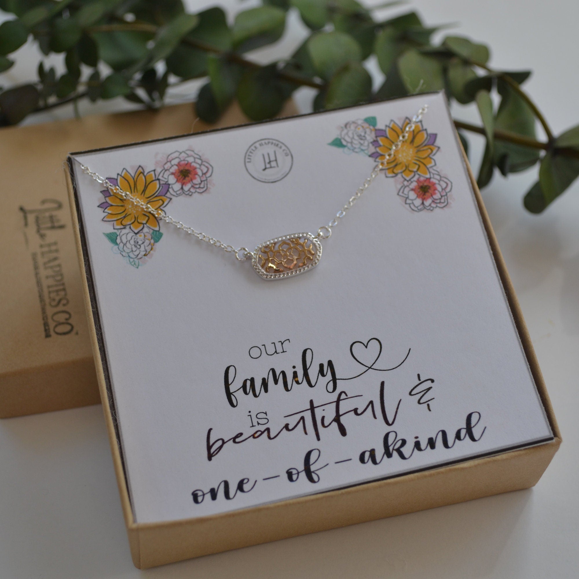 Family necklace, Gift for new mom, Gift for wife from husband, Wife gift, Wife birthday gift, Sentimental gifts, Sentimental gift for wife