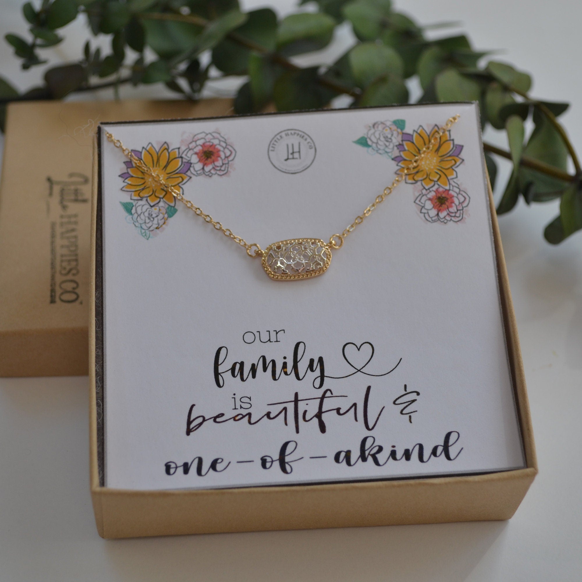 Family necklace, Gift for new mom, Gift for wife from husband, Wife gift, Wife birthday gift, Sentimental gifts, Sentimental gift for wife