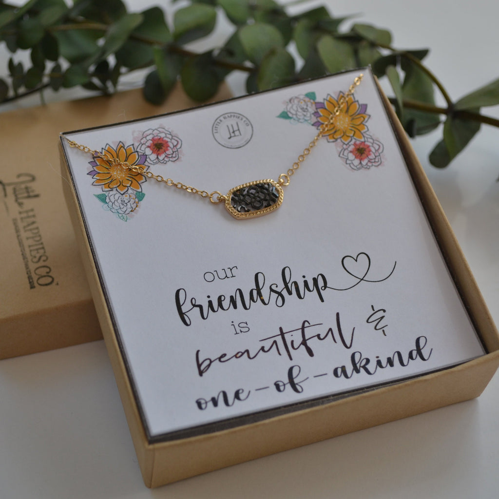 Great friends necklace, Special friend gift, Send a gift to a friend, Thinking of you gift, Best friend birthday gifts for her, Mail a gift