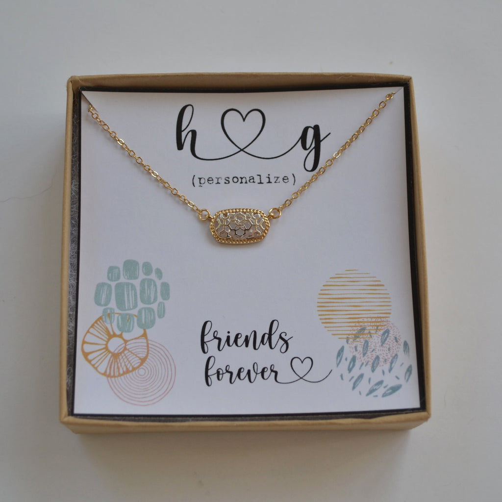 Friends Forever Best Friend Necklace, BFF Necklace, Best Friend Gift Jewelry, Soul Sister, Perfect Gift For A Best Friend, Multiple Styles