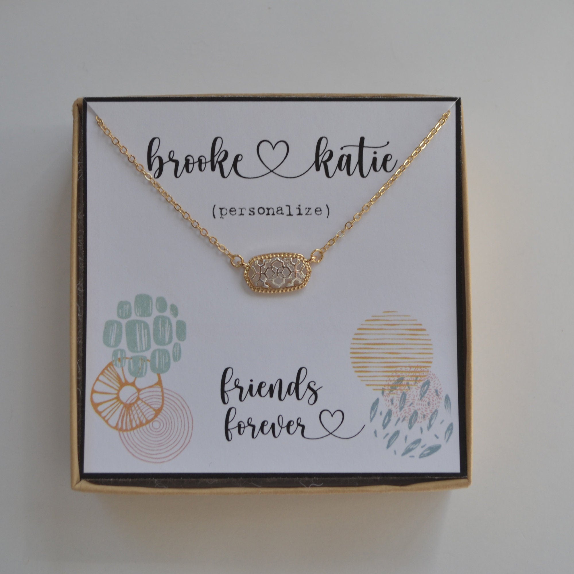 Personal best friend gifts, Sentimental gifts for best friends, Small Christmas gifts for friends, Personalized gifts for friends birthday