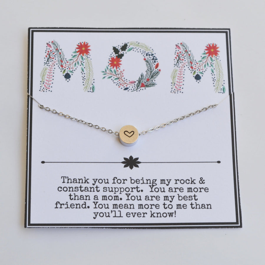 Mom jewelry, Gift for mom, Mothers necklace, Mom birthday, Heart necklace, Christmas gift for mom, Gift for mom's birthday, Mother necklace