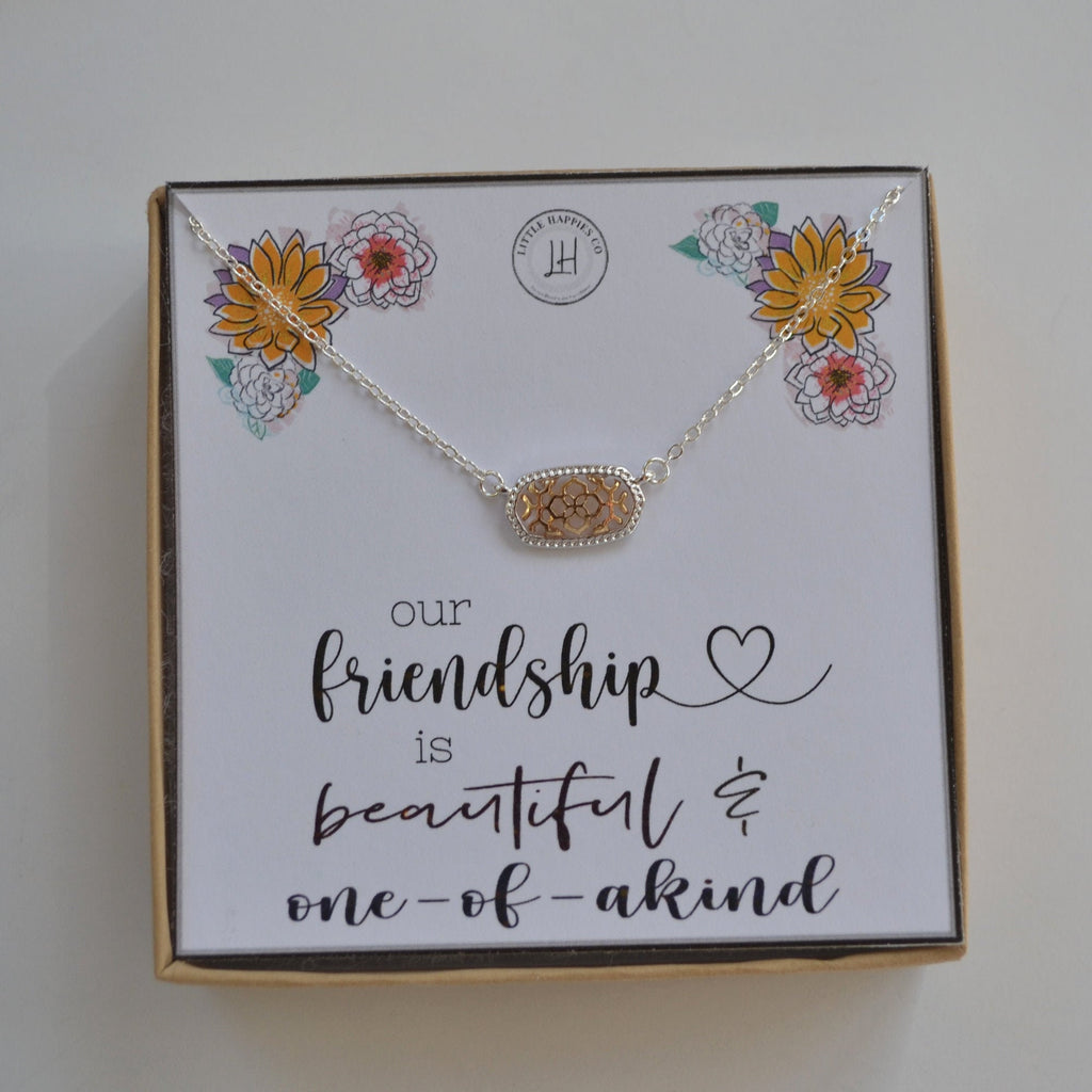Great friends necklace, Special friend gift, Send a gift to a friend, Thinking of you gift, Best friend birthday gifts for her, Mail a gift
