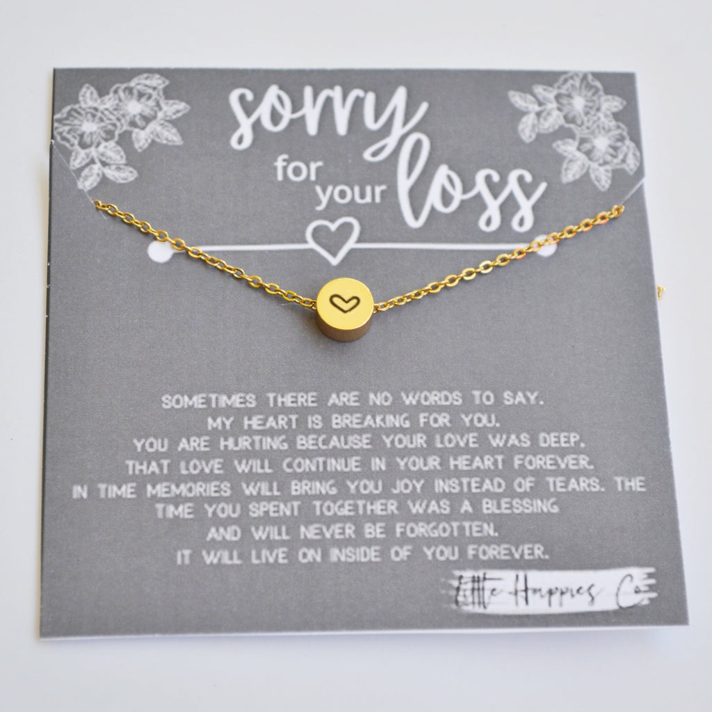 Loss of father gift, Loss of mother gift, Sympathy gift, Grief gift, Father remembrance necklace, Mother remembrance necklace, Keepsake gift