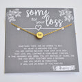 Loss of father gift, Loss of mother gift, Sympathy gift, Grief gift, Father remembrance necklace, Mother remembrance necklace, Keepsake gift