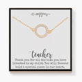 Kindergarten teacher gifts, 1st grade teacher gifts, Teacher necklace, Gifts for multiple daycare teachers, Pre k teacher gifts, Small gifts