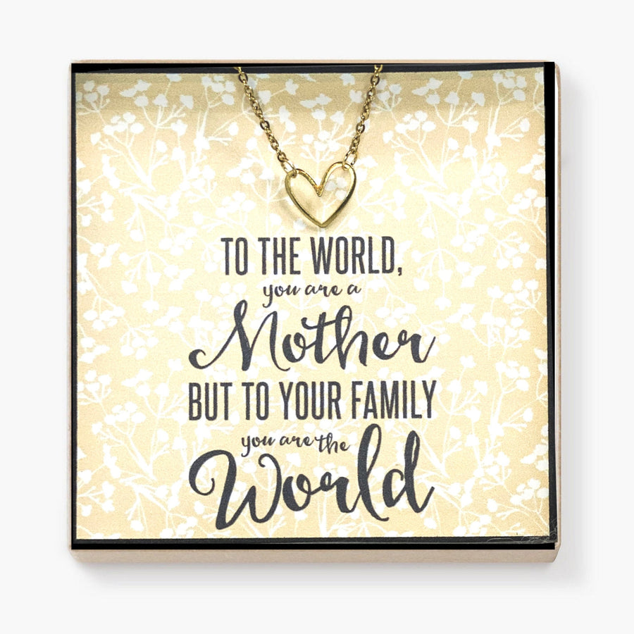 Happy Valentines Day mom, Valentines Day gifts for mom, Mom necklace, Valentines Day card for mom, Heart necklace for mom from daughter