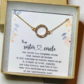 Sister birthday gift, Sister in law birthday gift, Big sister, Sister necklace, Gift jewelry, Sisters necklace, Sister gift, Gift for sister