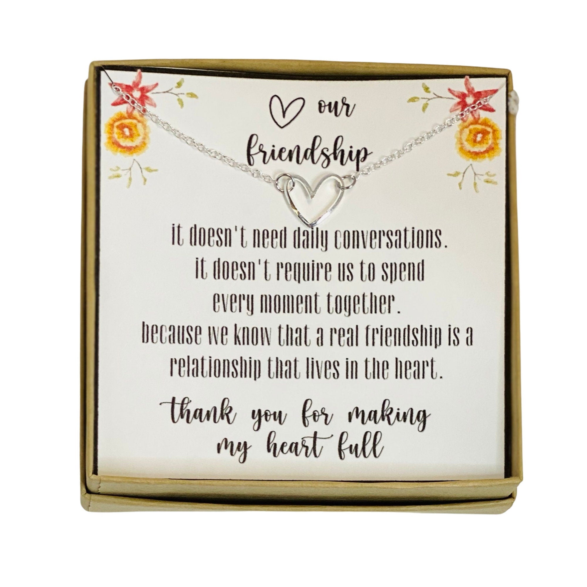 Best friends gold necklace, Silver, Rose gold, Best friend necklace, Valentines day gift jewelry, Necklaces for women, Friendship necklace