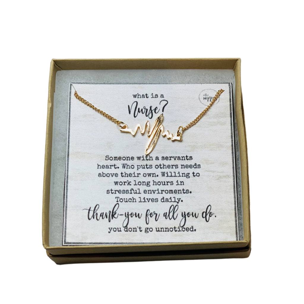 Heartbeat bracelet, Thank you gifts for nurses, Heart beat, Nurse jewelry, Nurse bracelet, Nurse appreciation gift, Gift for a nurse