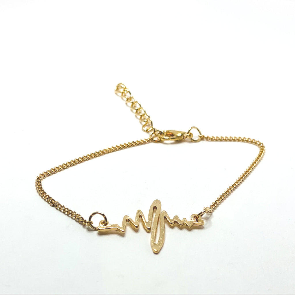 Heartbeat bracelet, Thank you gifts for nurses, Heart beat, Nurse jewelry, Nurse bracelet, Nurse appreciation gift, Gift for a nurse