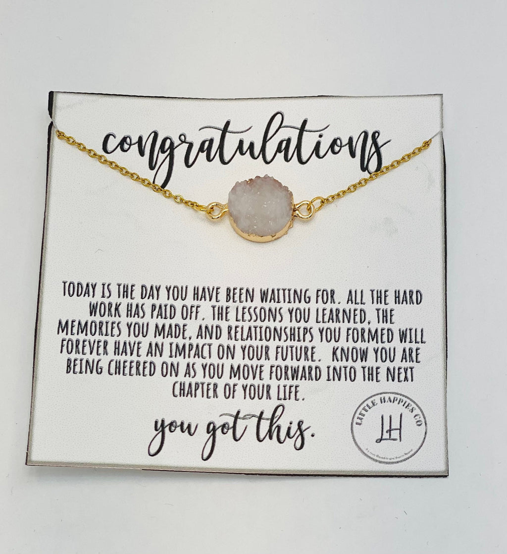 Graduation necklace, Graduation gift, Graduation jewelry, Class of 2020, Class of 2021, Grad necklace, High school grads, College grads