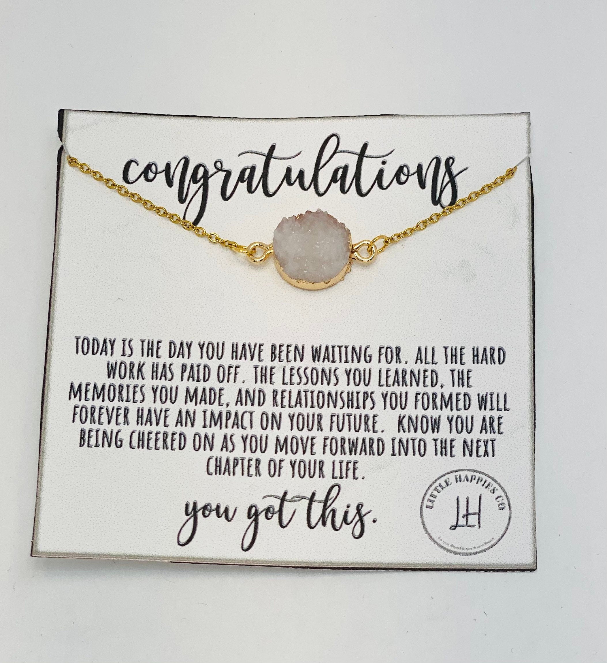 Graduation necklace, Graduation gift, Graduation jewelry, Class of 2020, Class of 2021, Grad necklace, High school grads, College grads