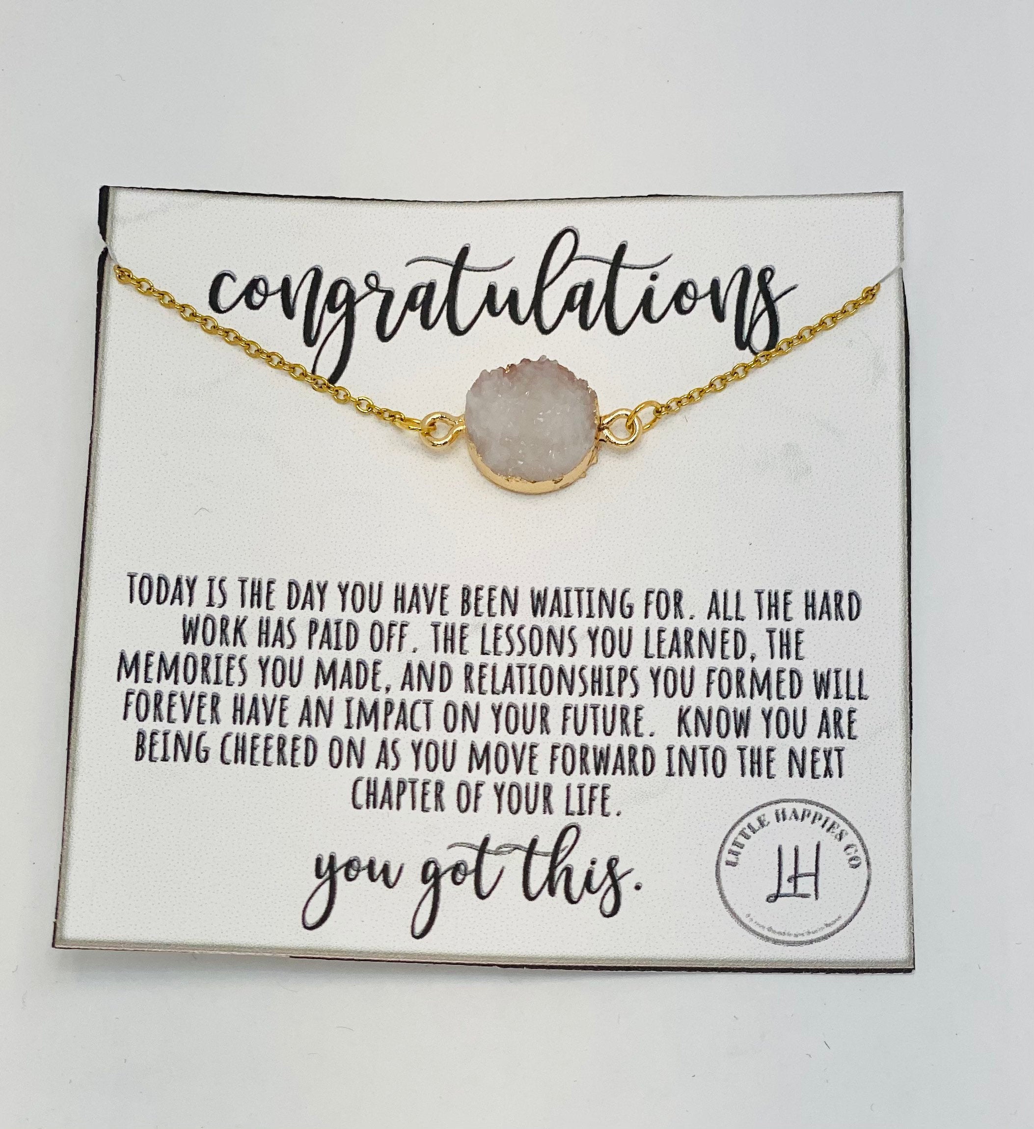 Graduation necklace, Graduation gift, Graduation jewelry, Class of 2020, Class of 2021, Grad necklace, High school grads, College grads
