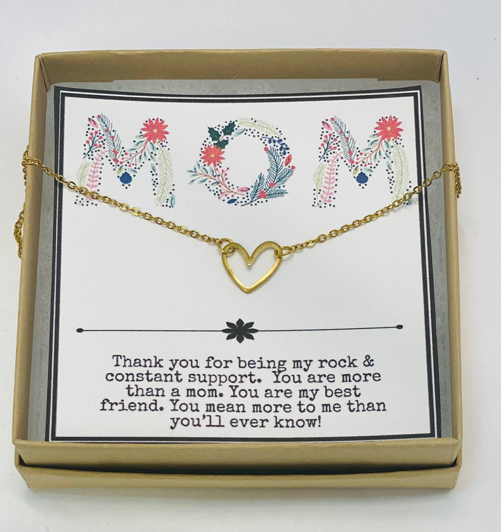 Mother's Day SALE, Mother's Day special gift, Mother's Day gift from daughter or son, Gifts for mom, Mom necklace, Mother's Day card
