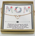 Mother's Day SALE, Mother's Day special gift, Mother's Day gift from daughter or son, Gifts for mom, Mom necklace, Mother's Day card
