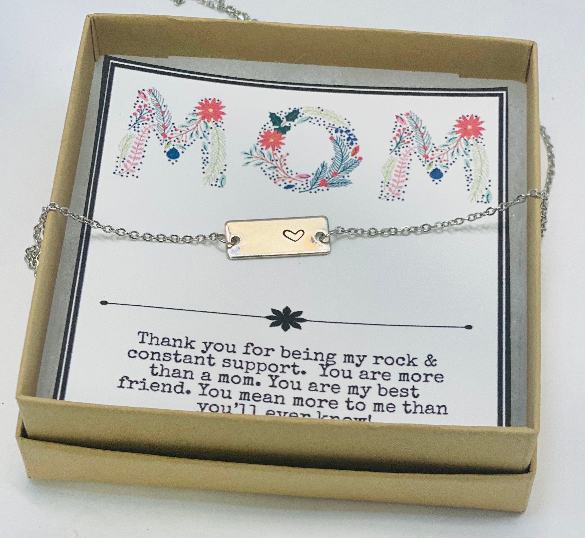 Mother's Day SALE, Mother's Day special gift, Mother's Day gift from daughter or son, Gifts for mom, Mom necklace, Mother's Day card