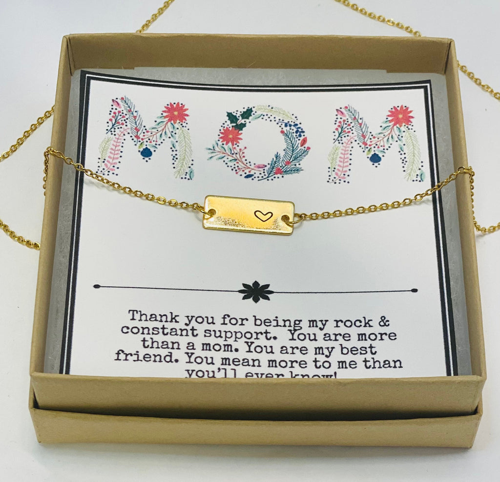 Mother's Day SALE, Mother's Day special gift, Mother's Day gift from daughter or son, Gifts for mom, Mom necklace, Mother's Day card